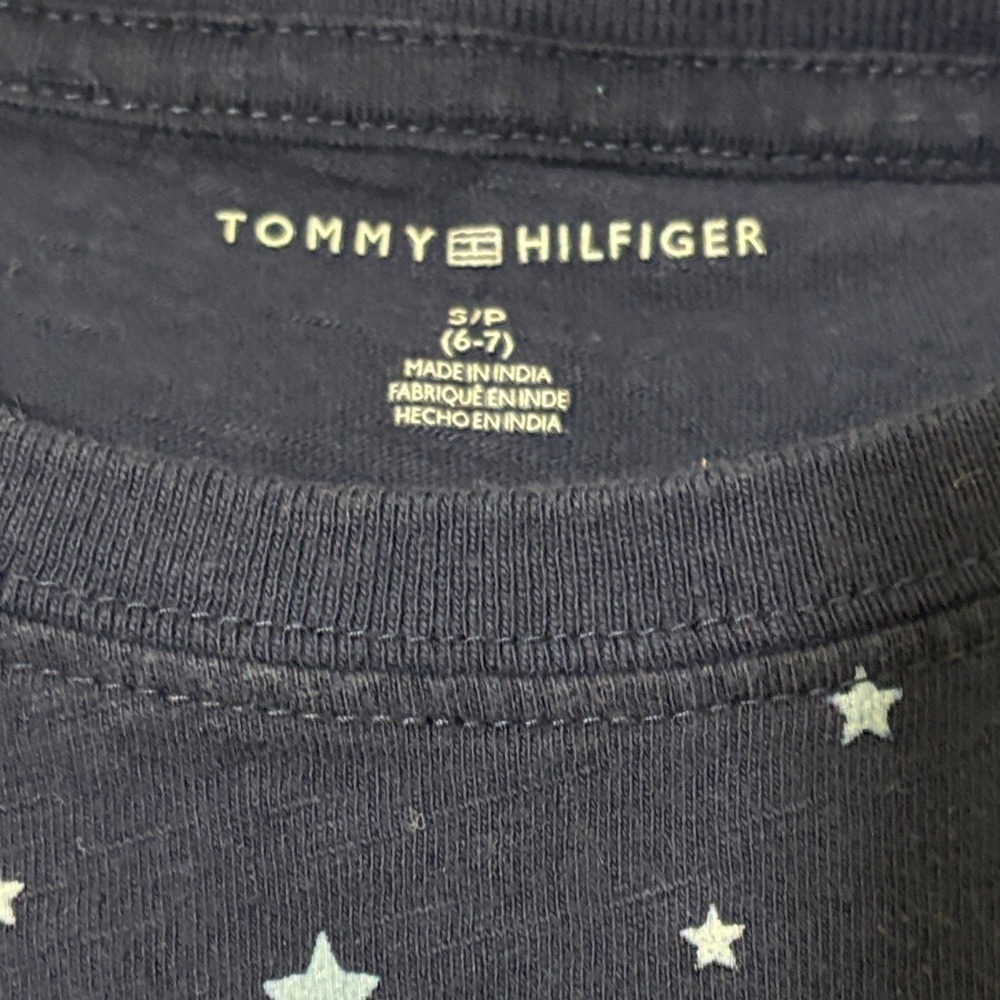 4/$20 Tommy Hilfiger Kids Navy 'Outta This World' T-Shirt - Picture 2 of 5